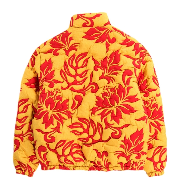 ERL TROPICAL FLOWERS PUFFER Sz Large NEW WITH TAGS - Picture 4 of 14